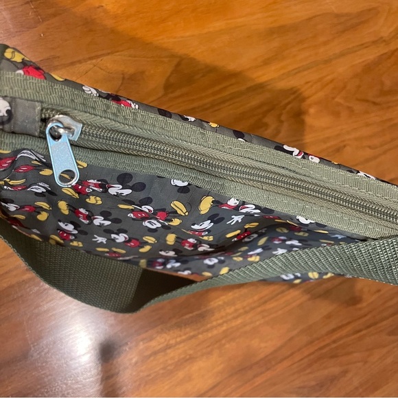 Disney Mickey Mouse Shoulder Bag - Olive - Picture 3 of 6